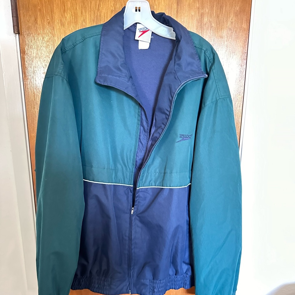 Speedo Jacket large Green/Blue